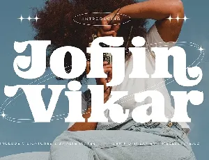 Jofjin Vikar font