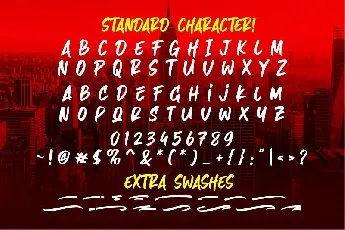 Hazard Stylish Marker font