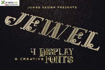 Jewel Display font