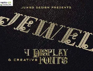 Jewel Display font