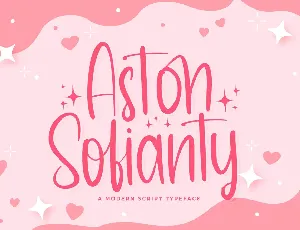 Aston Sofianty font