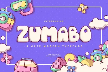 Zumabo font