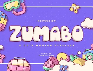 Zumabo font