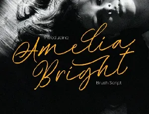 Amelia Bright font