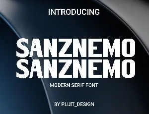 Sanznemo font