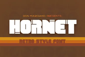 Hornet font