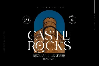 Castle Rocks Family font