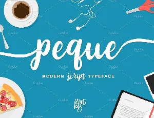 Peque Free font