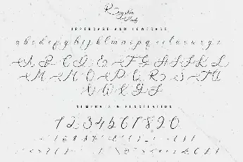 Raysha Moonly Demo font