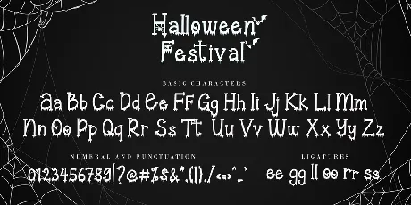 Halloween Festival font