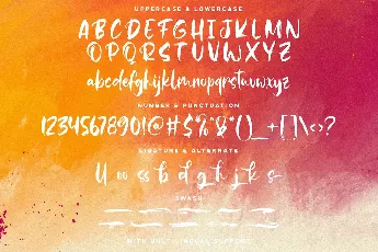 Famous Brush font