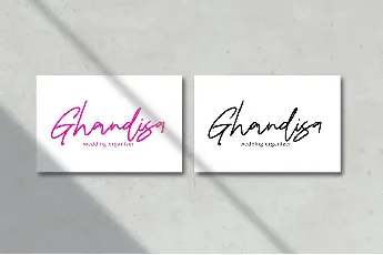 Fantting Signature font