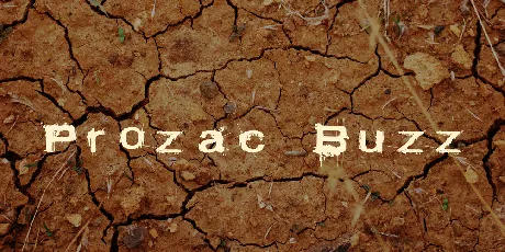 Prozac Buzz font