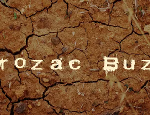 Prozac Buzz font