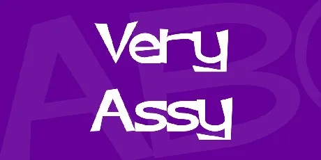 Very Assy font