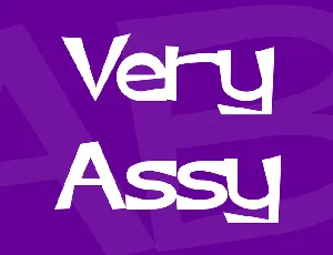 Very Assy font