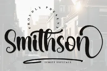 Smithson font