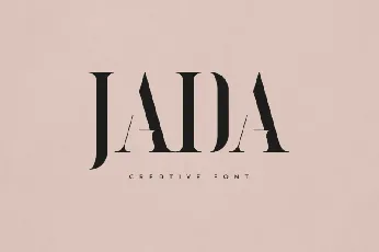 Jada font