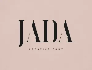 Jada font