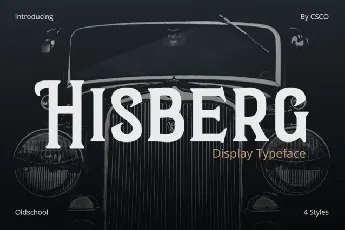 Hisberg font