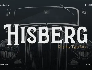 Hisberg font