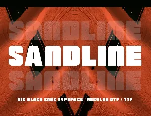 SANDLINE Free Trial font