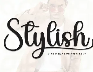 Stylish Script font