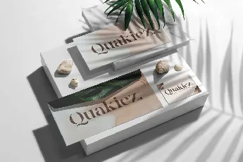 Quakiez Luxury Modern Serif font