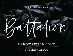 Battalion font