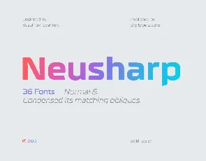 Neusharp font