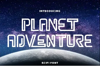 PLANET ADVENTURE font