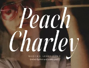 Peach Charley font