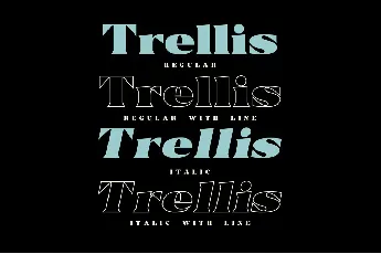 Trellis font