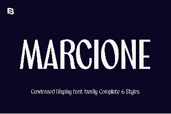 Marcione font