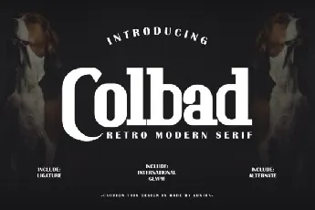 Colbad font