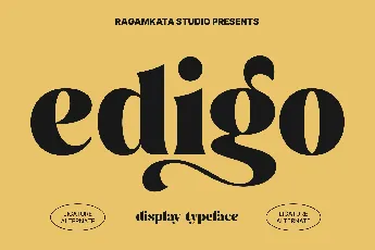 Edigo font