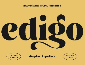 Edigo font