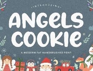 Angels Cookie font