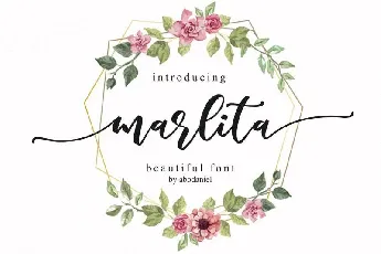 Marlita Script font