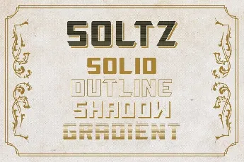 Soltz Typeface font