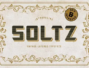 Soltz Typeface font