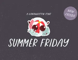 Summerfriday font