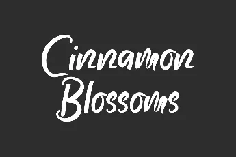 CinnamonBlossomsDemo font