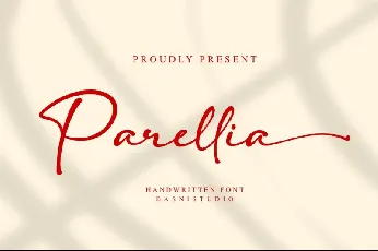 Parelia font