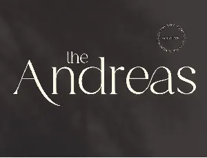 Andreas font