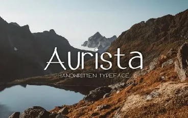 Aurista Handwritten Sans font