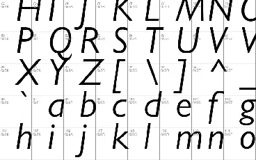 Gill Sans font