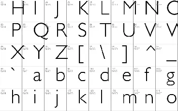 Gill Sans font