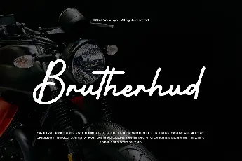 Brutherhud font