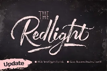 The Redlight Free font